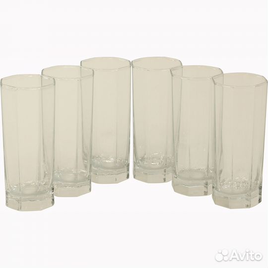 Kosem Набор стаканов 6шт выс. 264мл (Бор) Pasabah