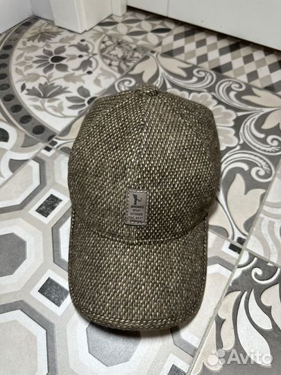 Мужская шерстяная кепка