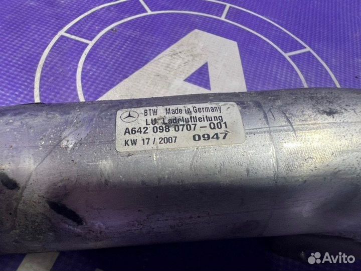 Патрубок интеркулера Mercedes Benz Ml 164 642940