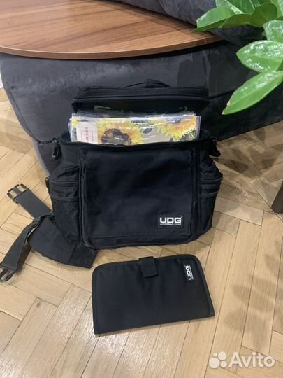 Сумка для винила UDG Ultimate black MK2