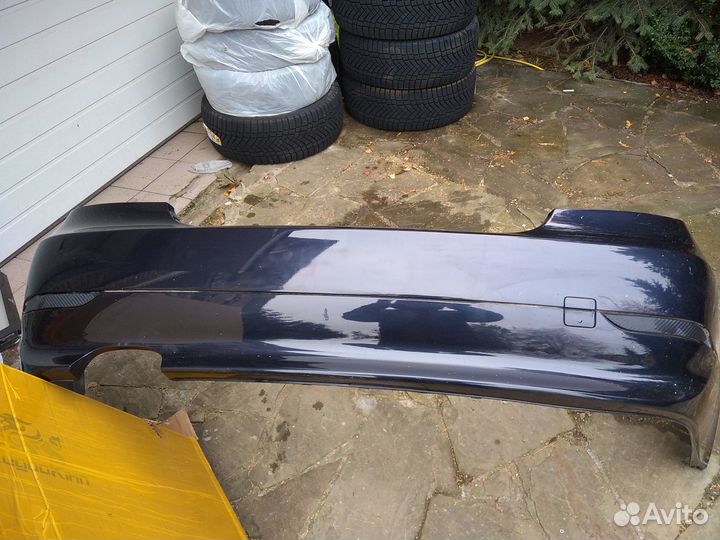 Bmw 5 (e60) задний бампер без дефектов