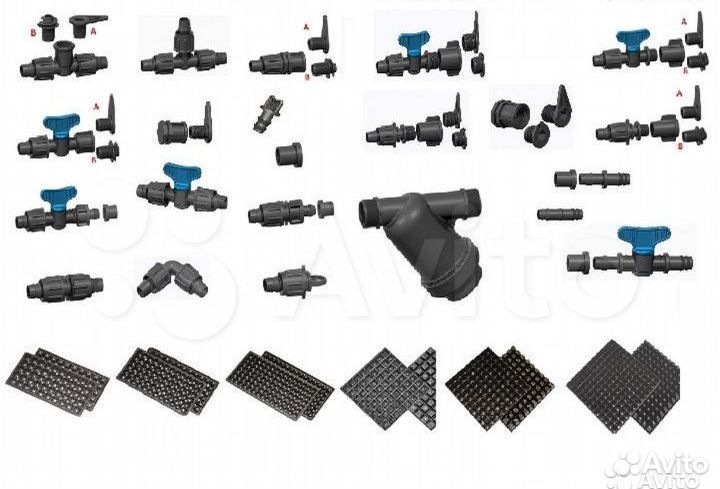 Капельный полив оптом и в рознuцу