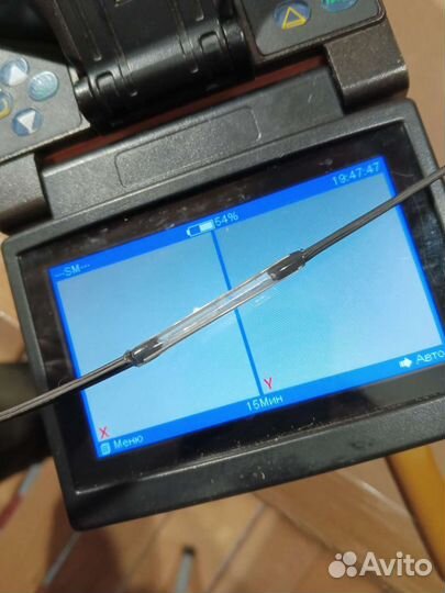 Сварка оптоволокна, рефлектограмма,тест и монт скс