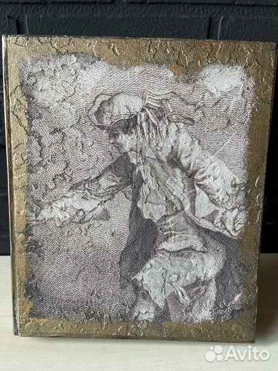 Авторский альбом с марками. Живопись, искусство