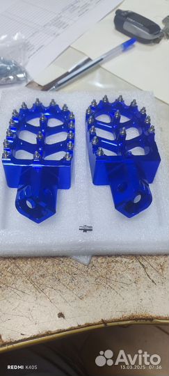 Подножка/ пеги водителя для мотоцикла