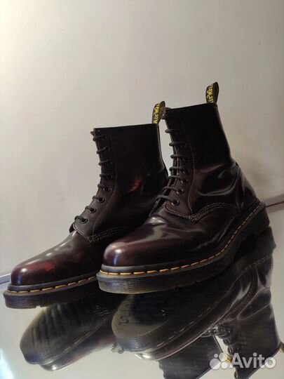 Dr martens 1460 cherry red (solovair, Grinders)