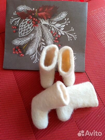 Обувь-Валенки для маленькой собачки чихуа-хуа