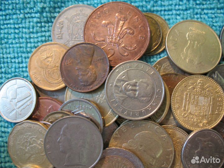 Лот инностраных монет 7