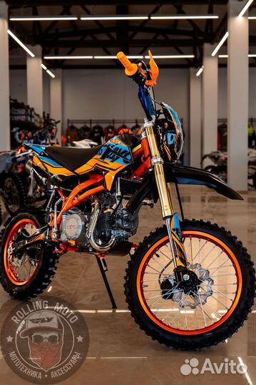 Питбайк kayo evolution K125EM 17/14 KRZ