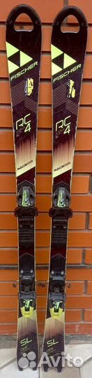 Горные лыжи Fischer RC4 SL JR 135 + крепления Z9
