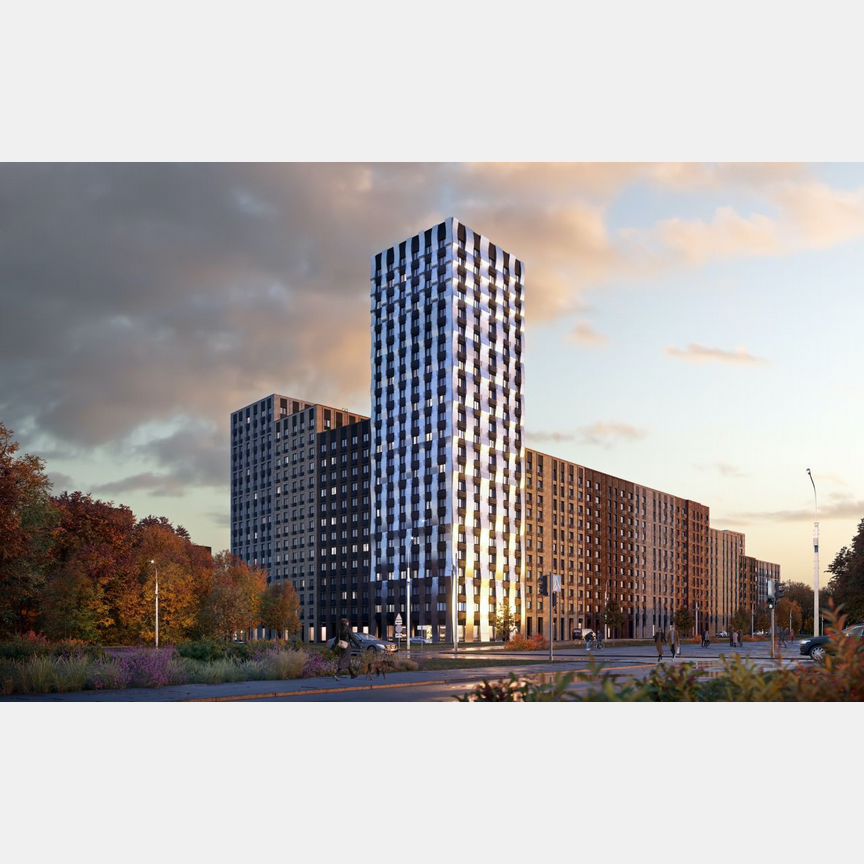 2-к. квартира, 66,5 м², 6/8 эт.