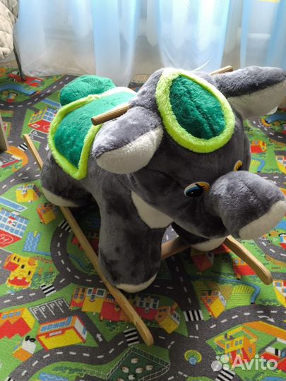 Детская качалка слон
