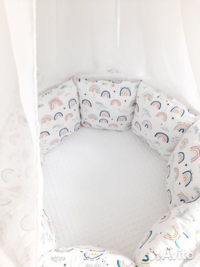 Бортики в кроватку