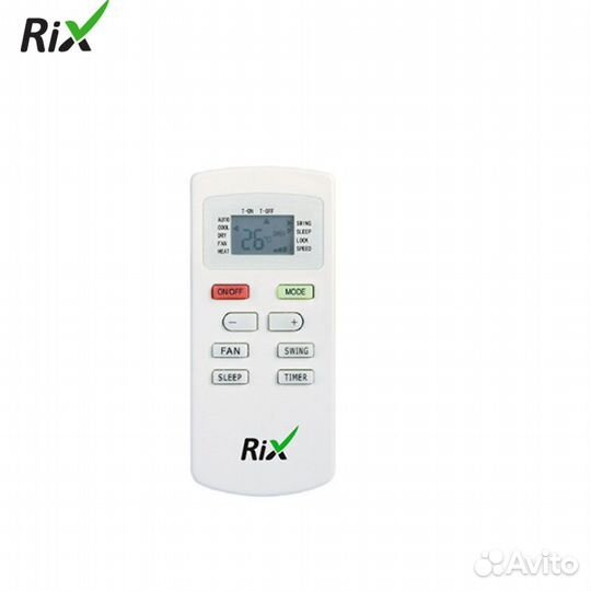Сплит система RIX охлаждение 20м2