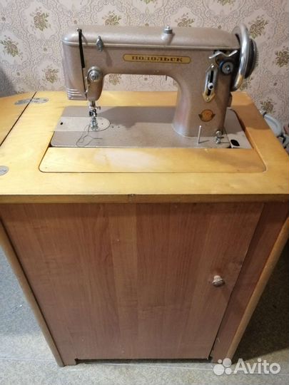 Швейная машина подольск ножная