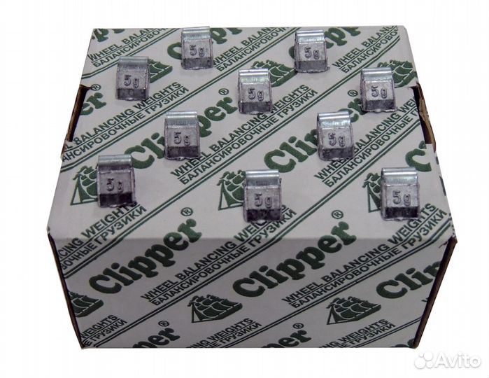 Грузик балансировочный 5гр для штампованных дисков