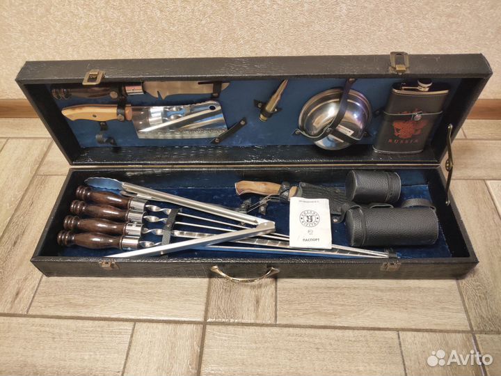 Шашлычный подарочный набор новый