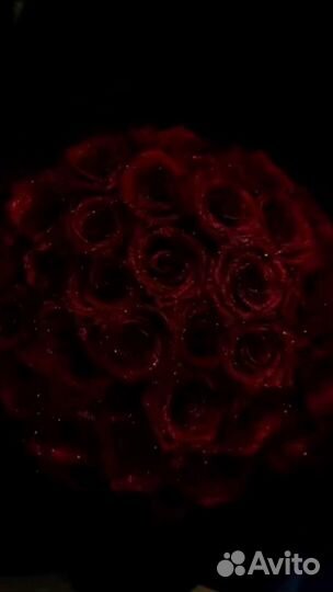 Букет из атласных лент