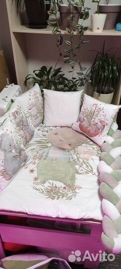 Бортики в детскую кроватку