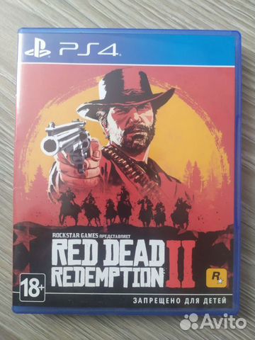 RDR2 диск PS4