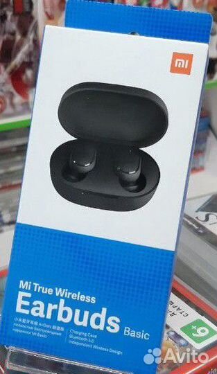 Наушники беспроводные Xiaomi Earbuds оригинал