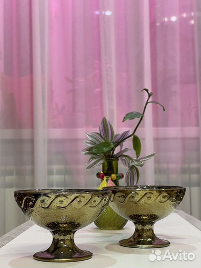 Вазочка на ножке СССР, креманка