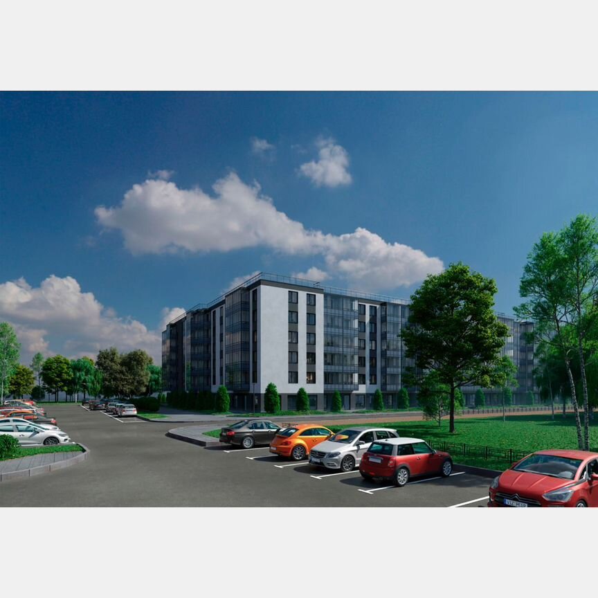 1-к. квартира, 26,6 м², 3/6 эт.