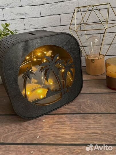 Копилка деревянная