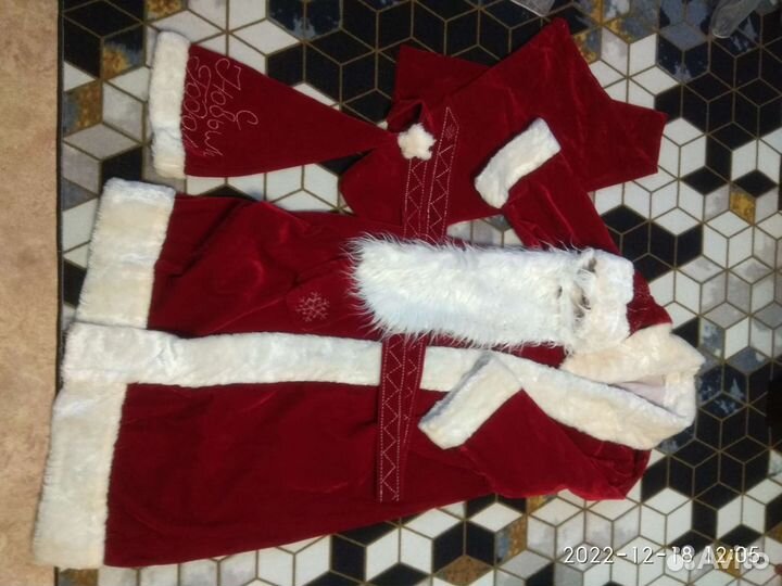 Костюм Деда Мороза