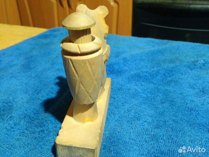 Богородская механическая игрушка Маша и медведь