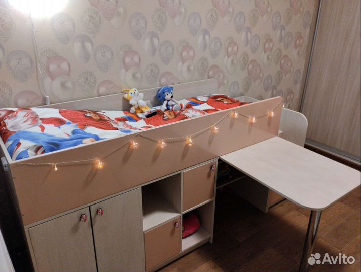 Детская кровать чердак