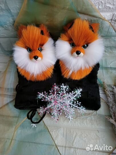 Варежки-Лисички