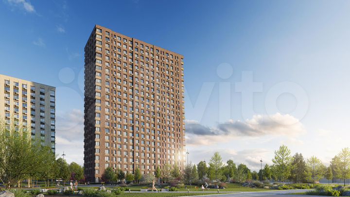 3-к. апартаменты, 72,6 м², 4/23 эт.