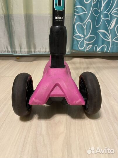 Самокат детский трёхколёсный trolo rapid