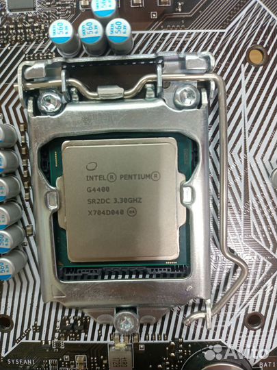 Материнская плата H110M PRO-D с процессором