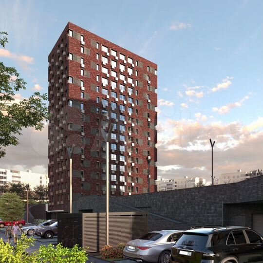 1-к. апартаменты, 35,1 м², 13/17 эт.