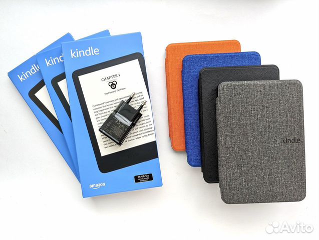 Новая Kindle 11 2022 16GB Black + чехол + зарядка объявление продам