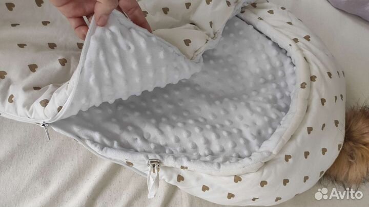 Тёплый конверт на выписку