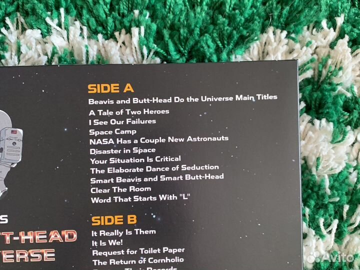 Beavis and Butthead Do The Universe Vinyl Lp