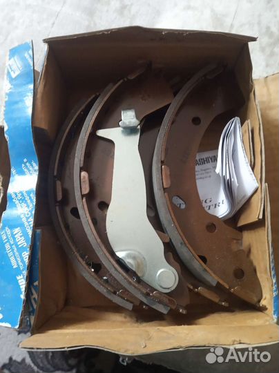 Тормозные колодки барабанные solaris