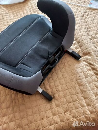 Автокресло бустер isofix широкое