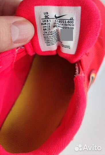 Кроссовки Nike 25 оригинал