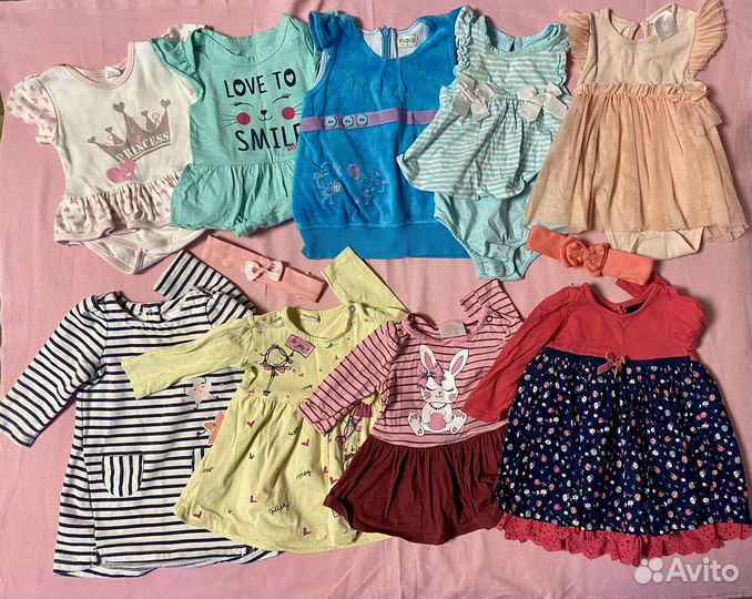 Детские вещи пакетом для девочек