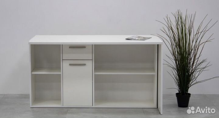 Угловой прямой компьютерный стол новый