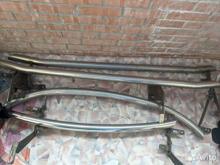 Защита бамперов и порогов KIA Sportage4