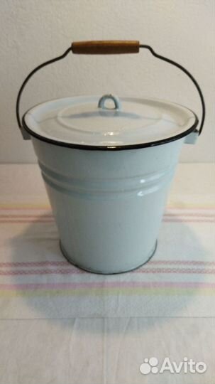 Баки, вёдра, кастрюля эмалированные