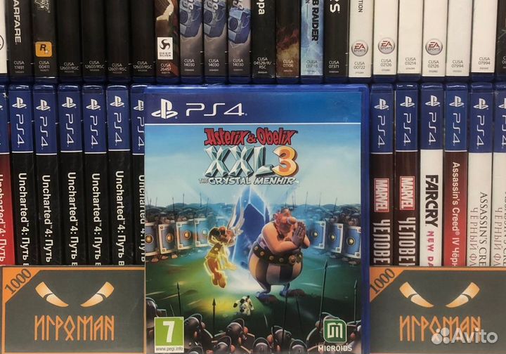 Игры PS4 Asterix and Obelix XXL 3 The Crystal Menh
