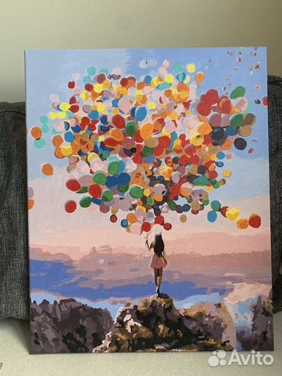 Картины на холсте в подрамнике 40*50 Акрил