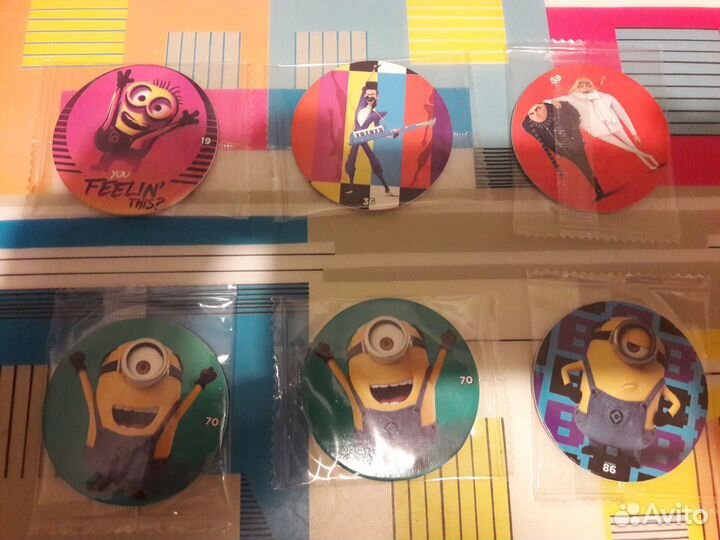 Фишки из коллекции Чипикао