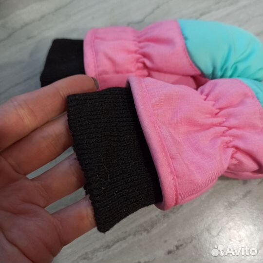 Варежки зимние детские 1 год